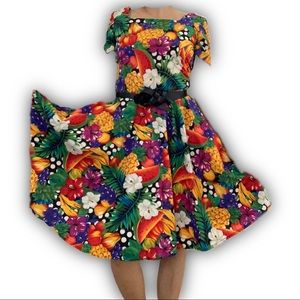 80’s fruity dress